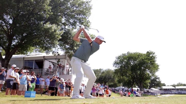 Scottie Scheffler at the Charles Schwab Challenge